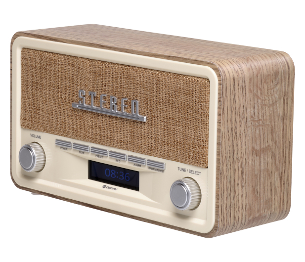 Denver Radio retro DAB+/FM Denver DAB-18 ligh wood - 1535077 - zdjęcie 4